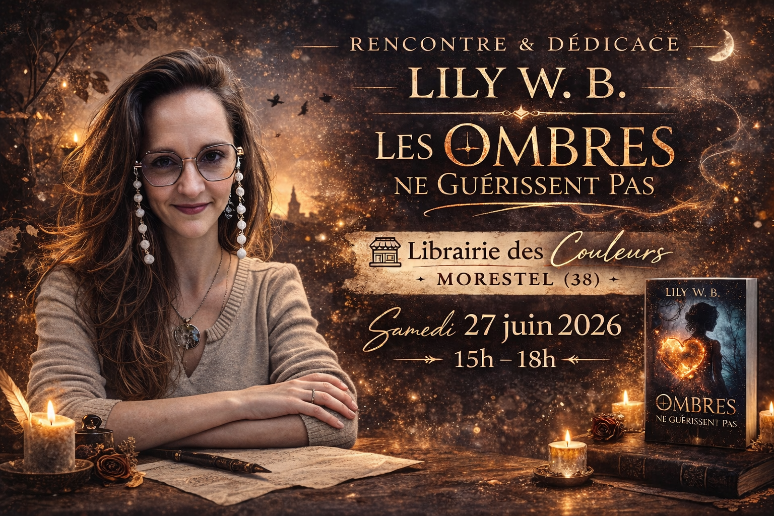 Rencontre et dédicace Lily W. B.
