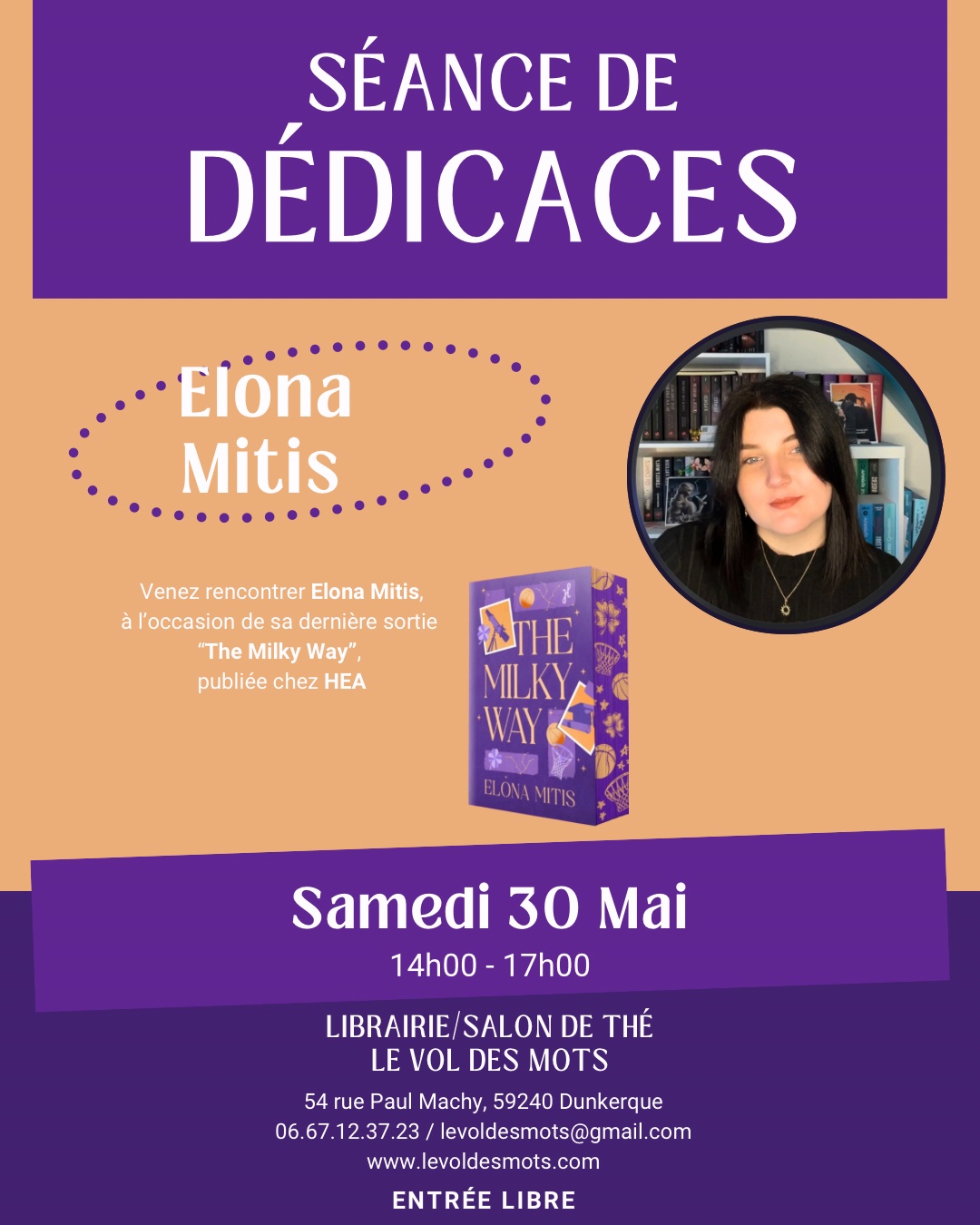 Dédicace Elona Mitis