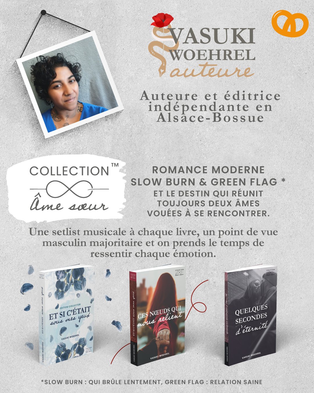 Dédicace collection Âme soeur