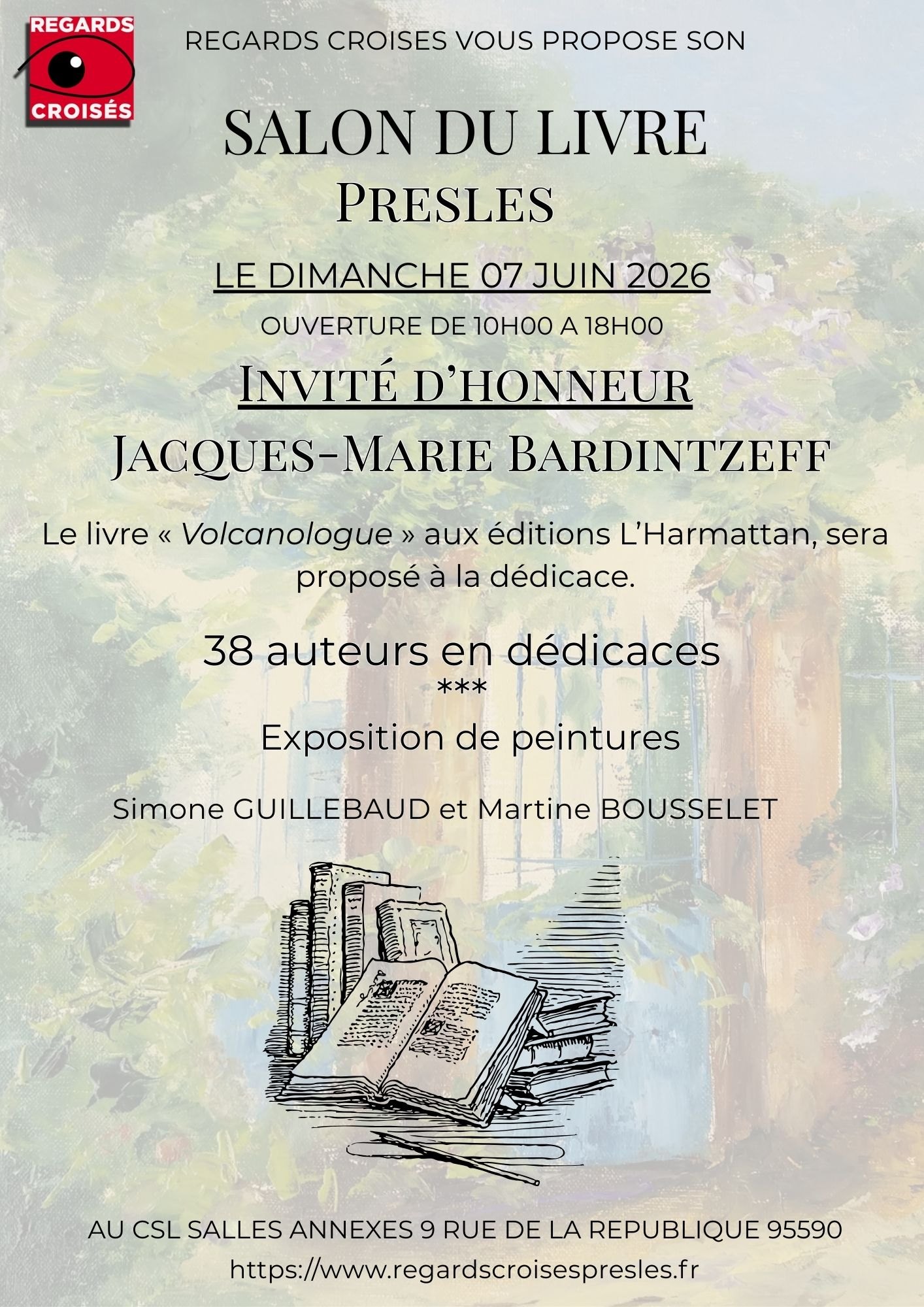 Salon du livre à Presles