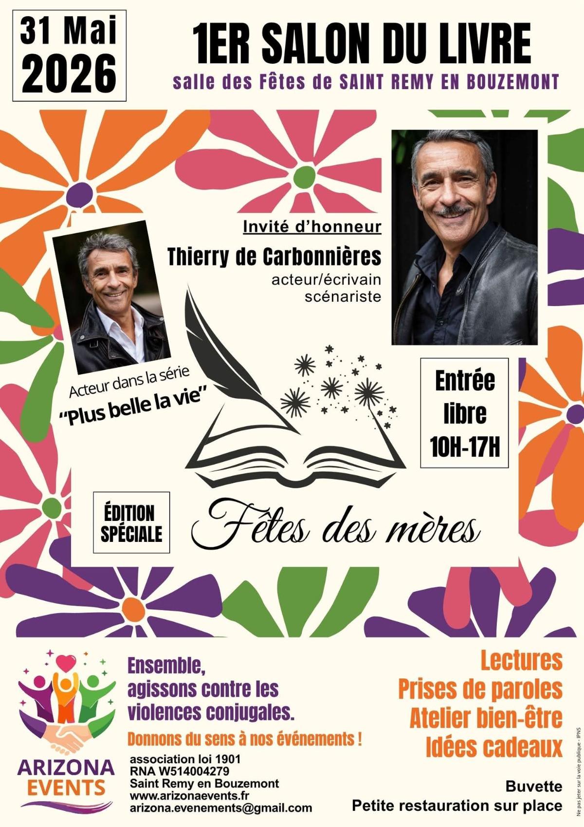 1er Salon du livre de St Remy