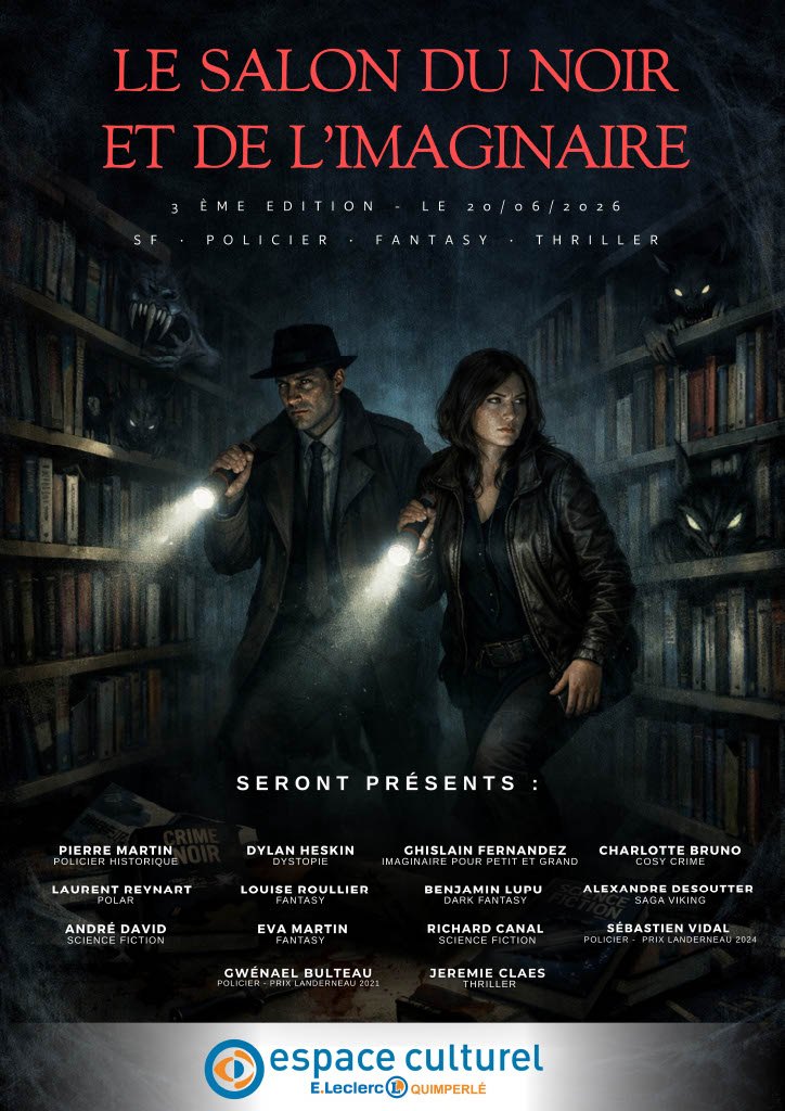 3 eme édition du Salon du noir et de l'imaginaire Quimperlé