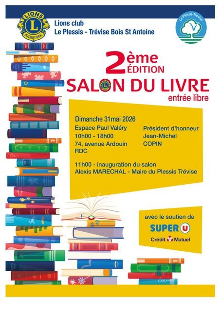 Salon du livre du Plessis-Trévise 