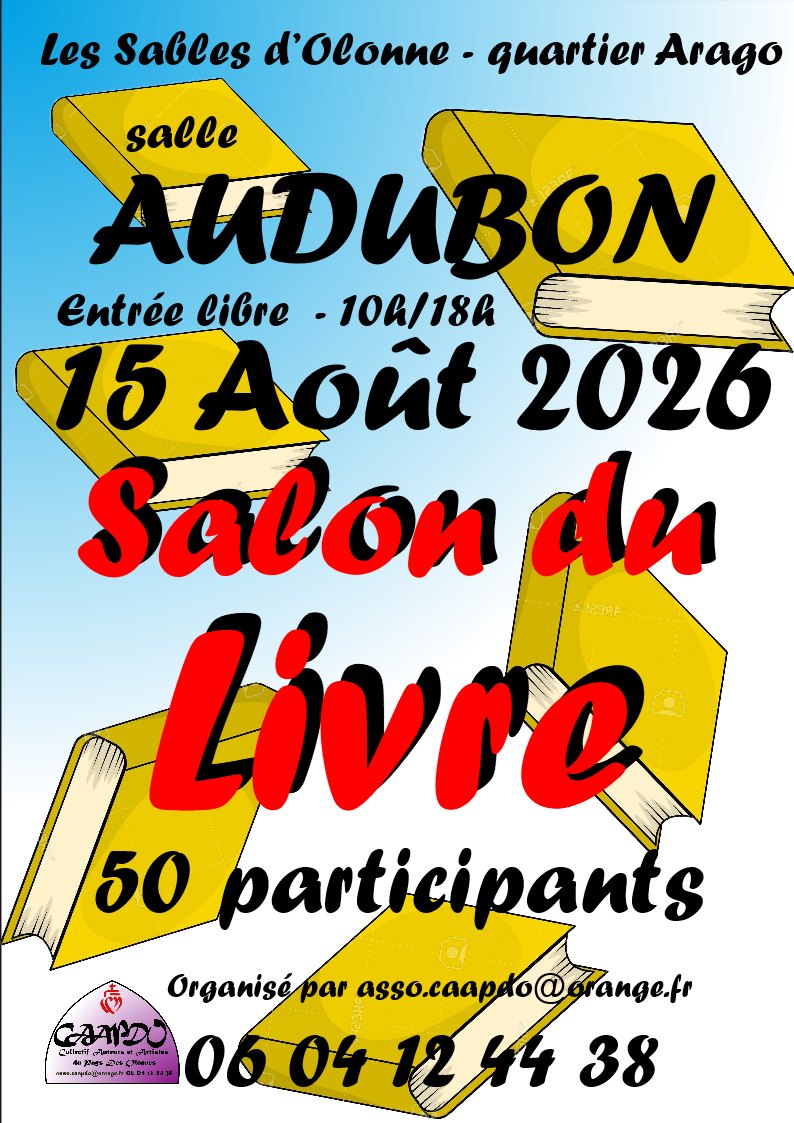 Salon du livre organisé par l'association CAAPDO