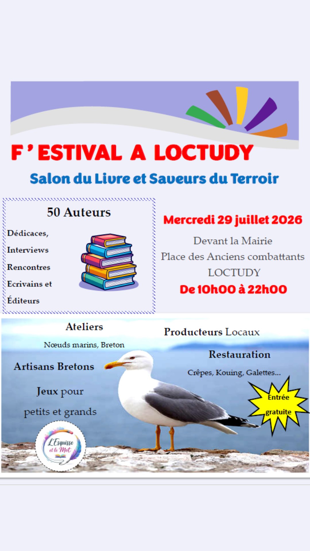 Salon du livre et Saveurs du terroir