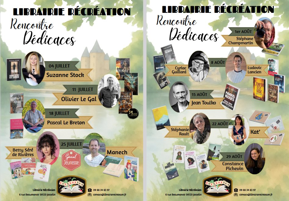 Rencontre-Dédicaces estivales