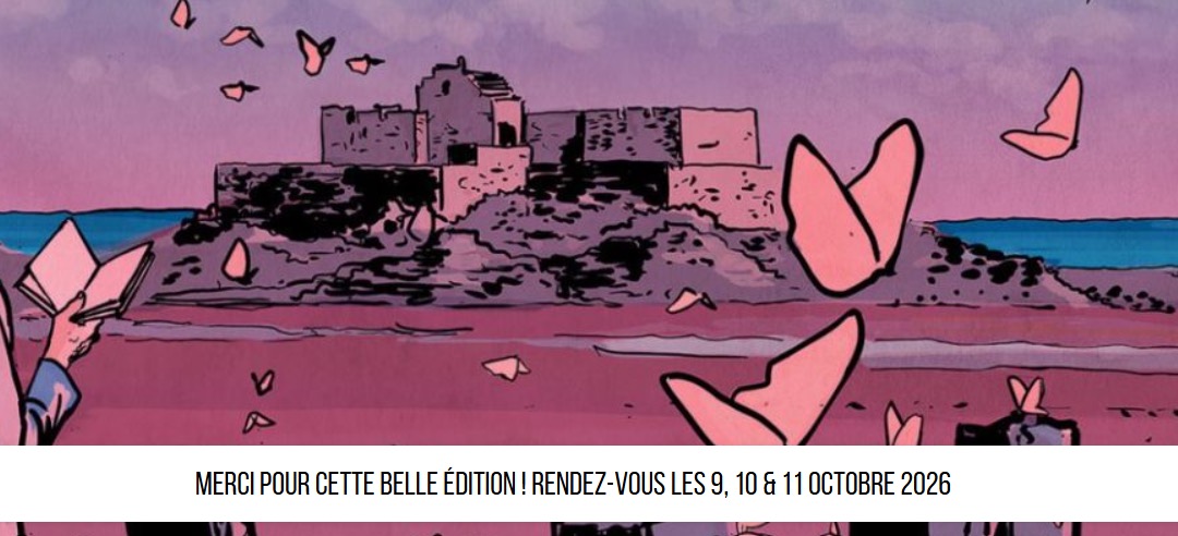 Quai des Bulles, les 9, 10 et 11 octobre 2026 à Saint-Malo (35)