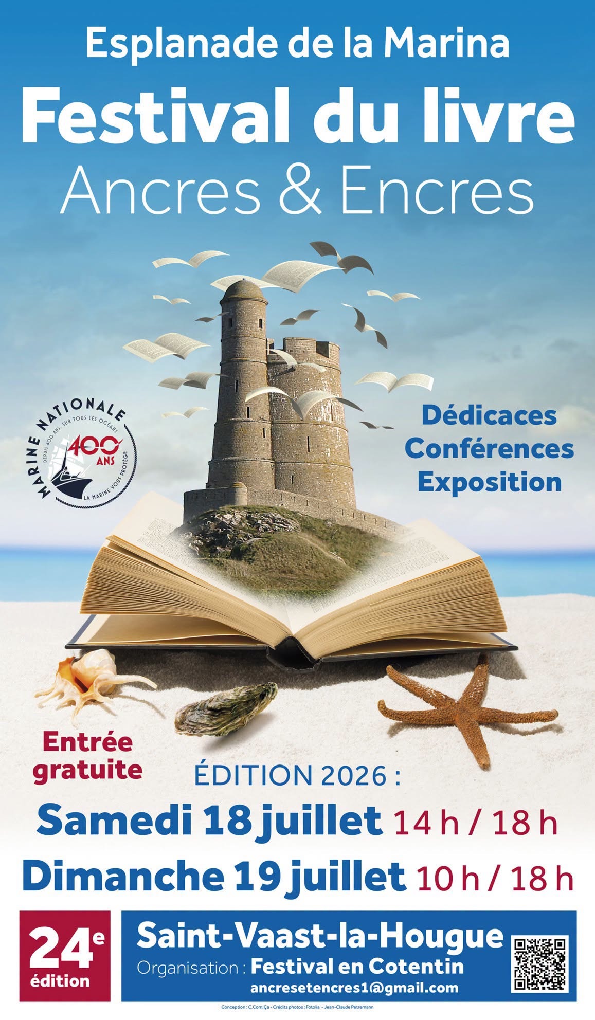 Festival du livre Ancres & Encres - Saint-Vaast-la-Hougue