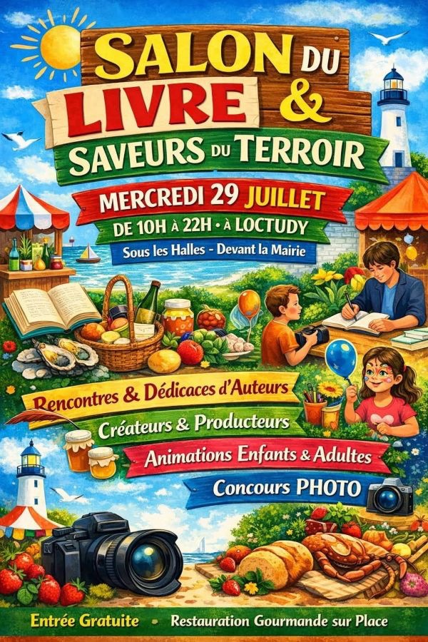 Salon du livre et saveurs du terroir de Loctudy