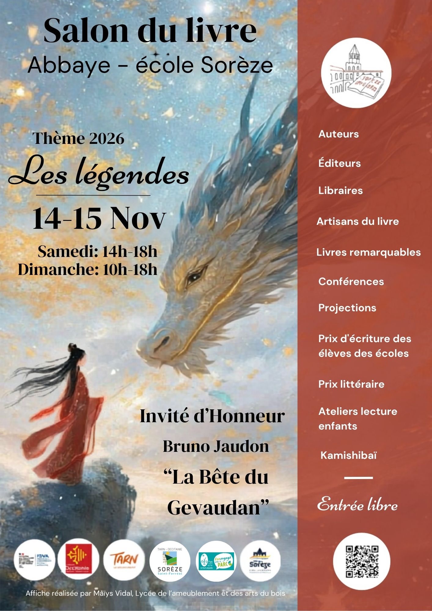 Salon du livre In-Libris à Sorèze