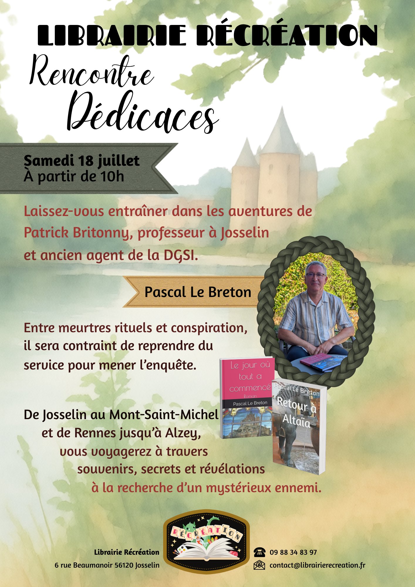 Rencontre-Dédicaces Pascal Le Breton