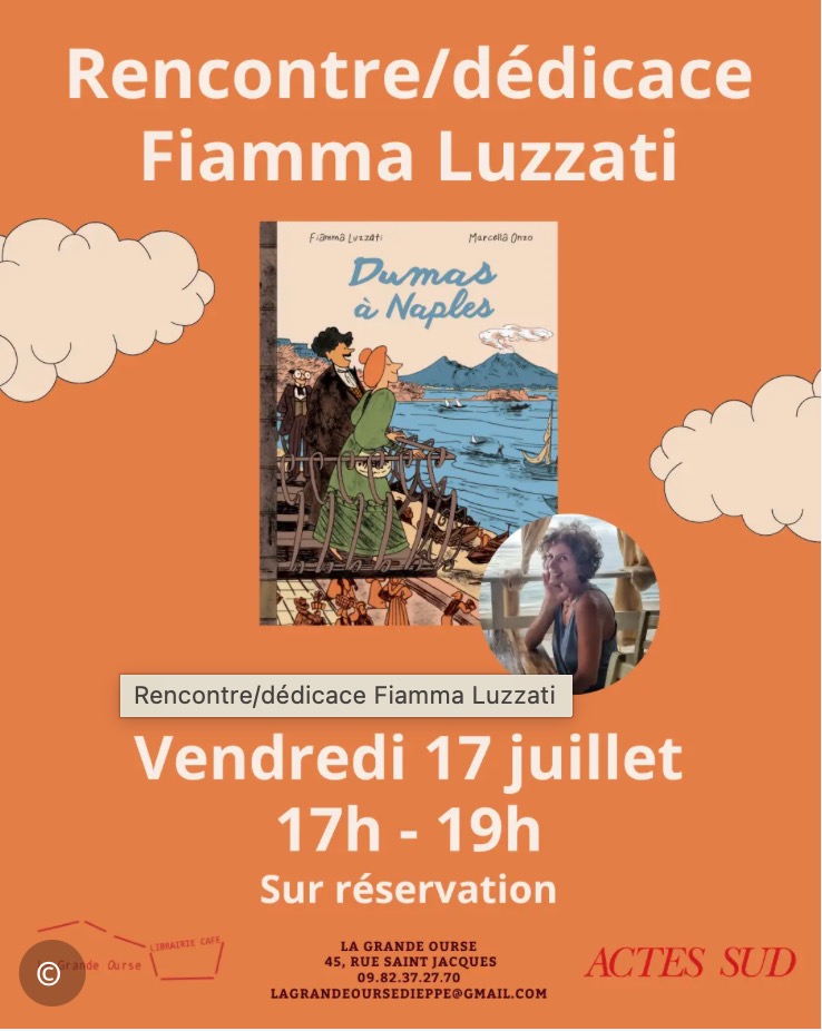 [Rencontre & dédicace] Fiamma Luzzati