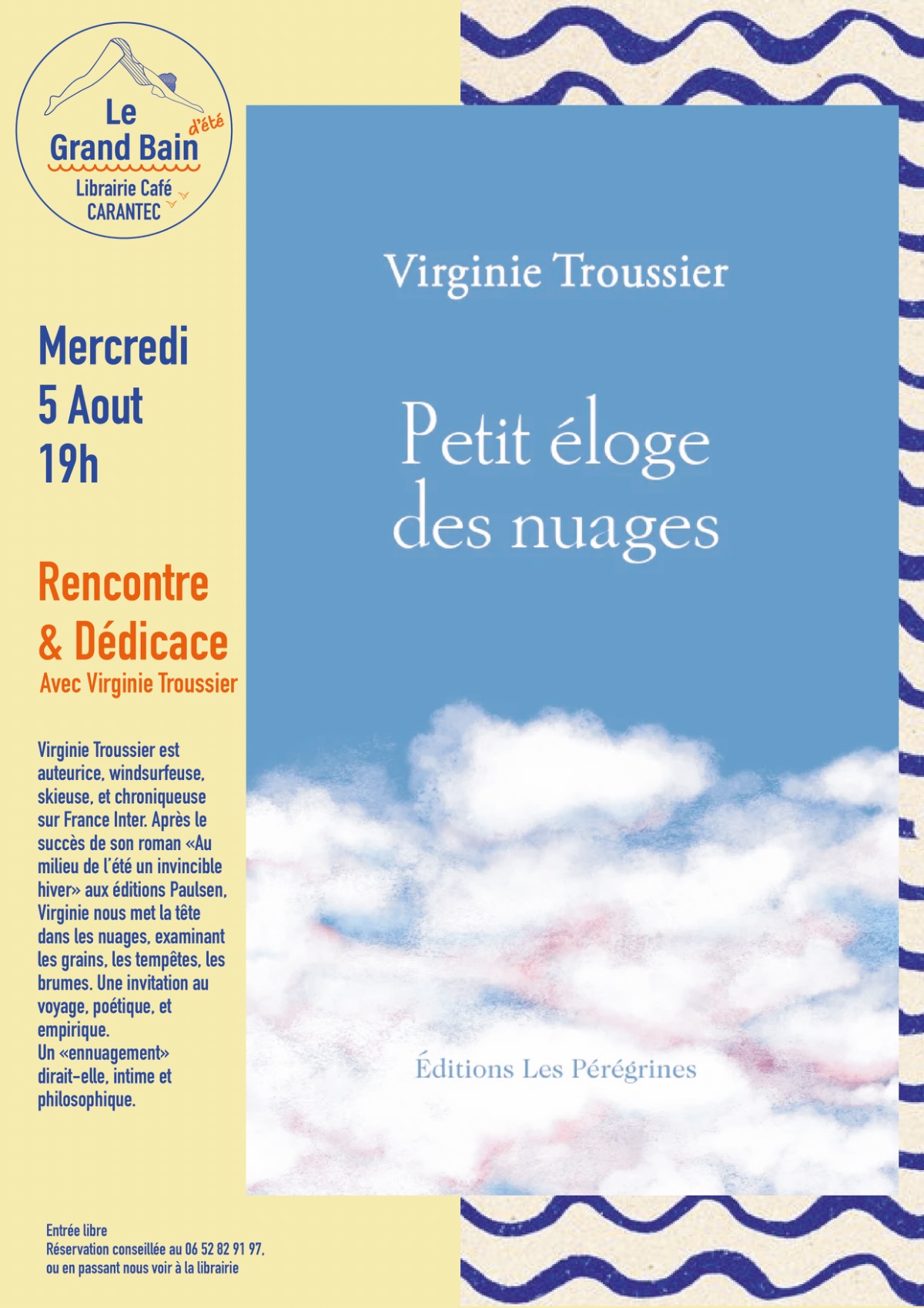 Rencontre et dédicaces avec Virginie Troussier