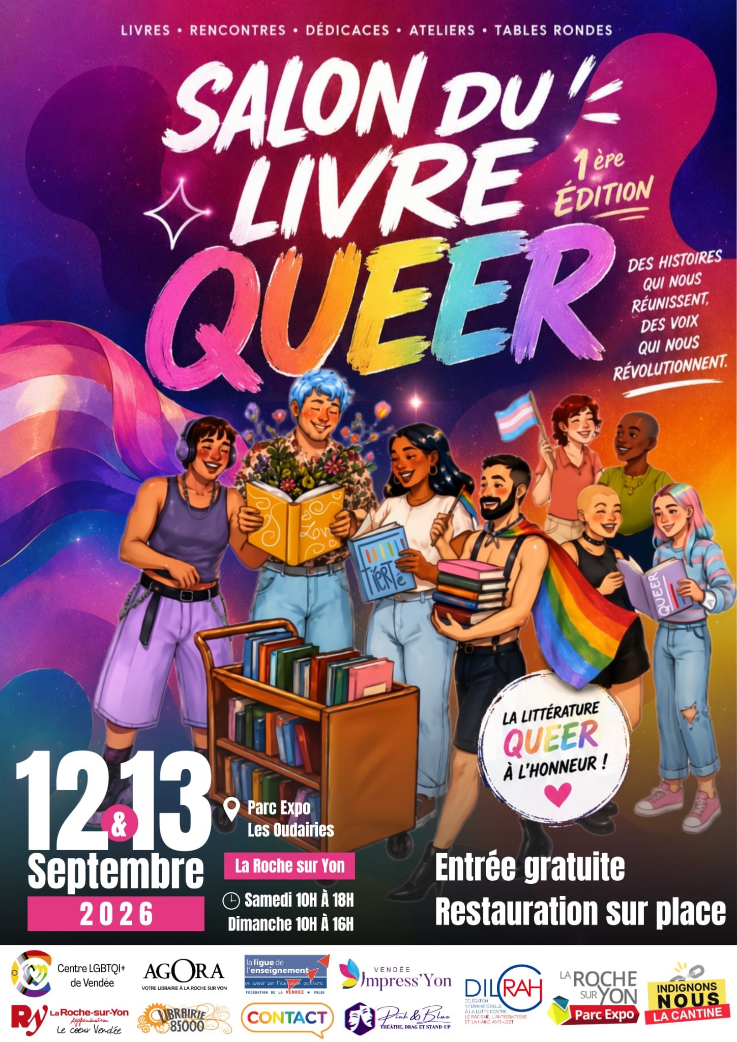 Salon du livre queer Vendée 