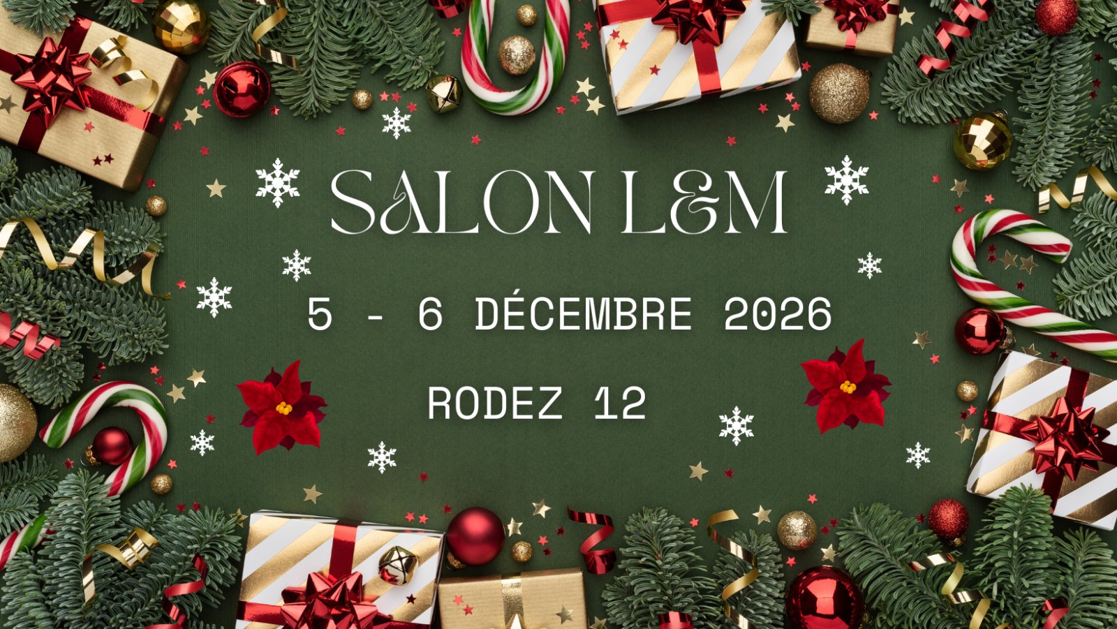Affiche : Salon L&M : Elles aiment la Romance & Noël