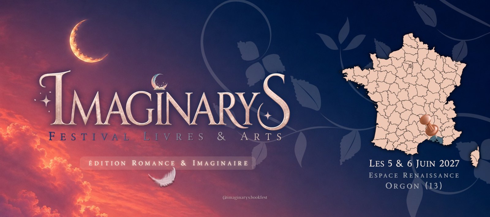 Affiche : IMAGINARYS - Festival Arts & Livres