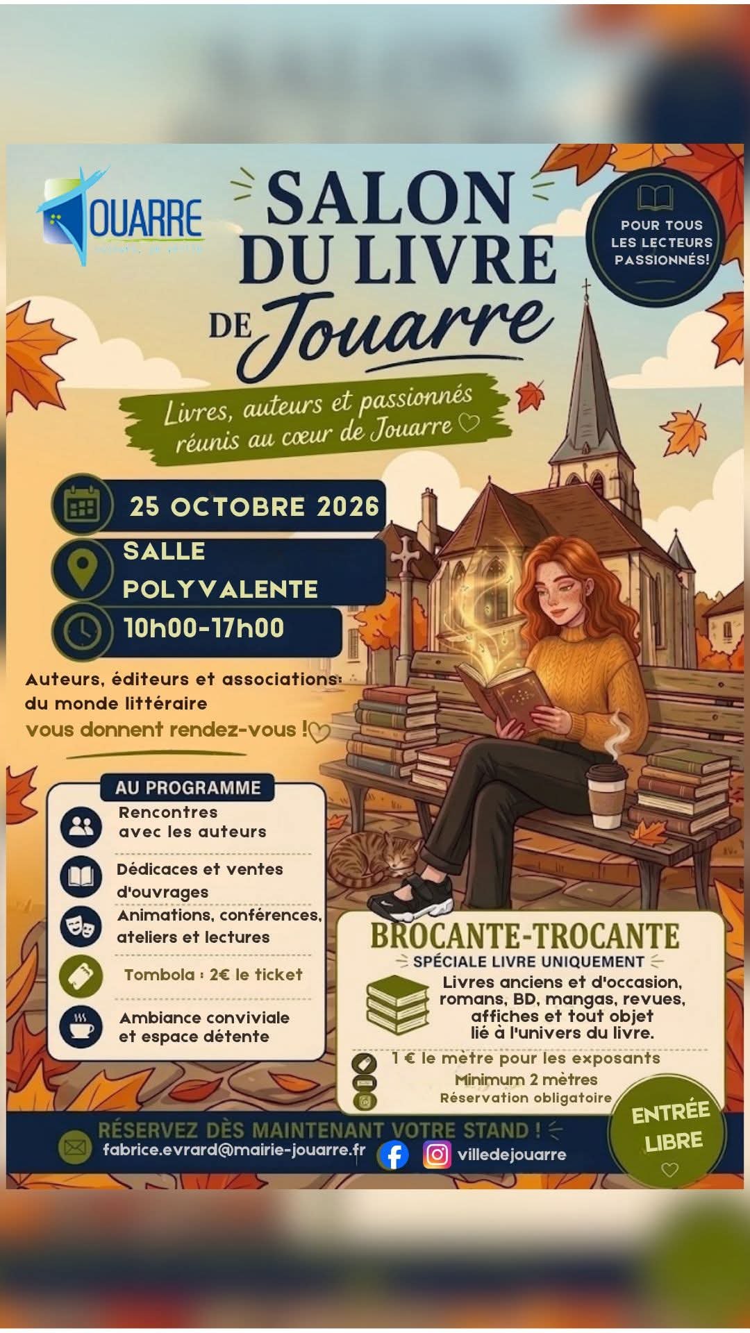Affiche : Salon du livre de Jouarre
