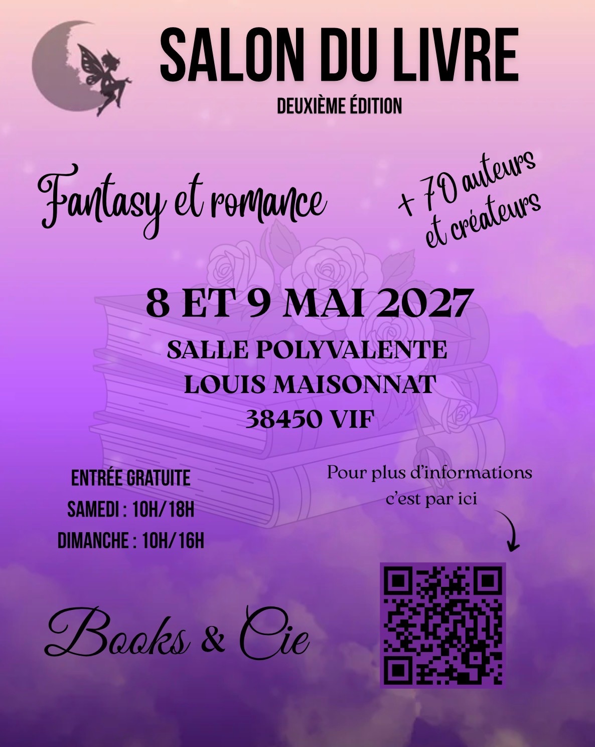 Affiche : Books&Cie Fantasy et romance