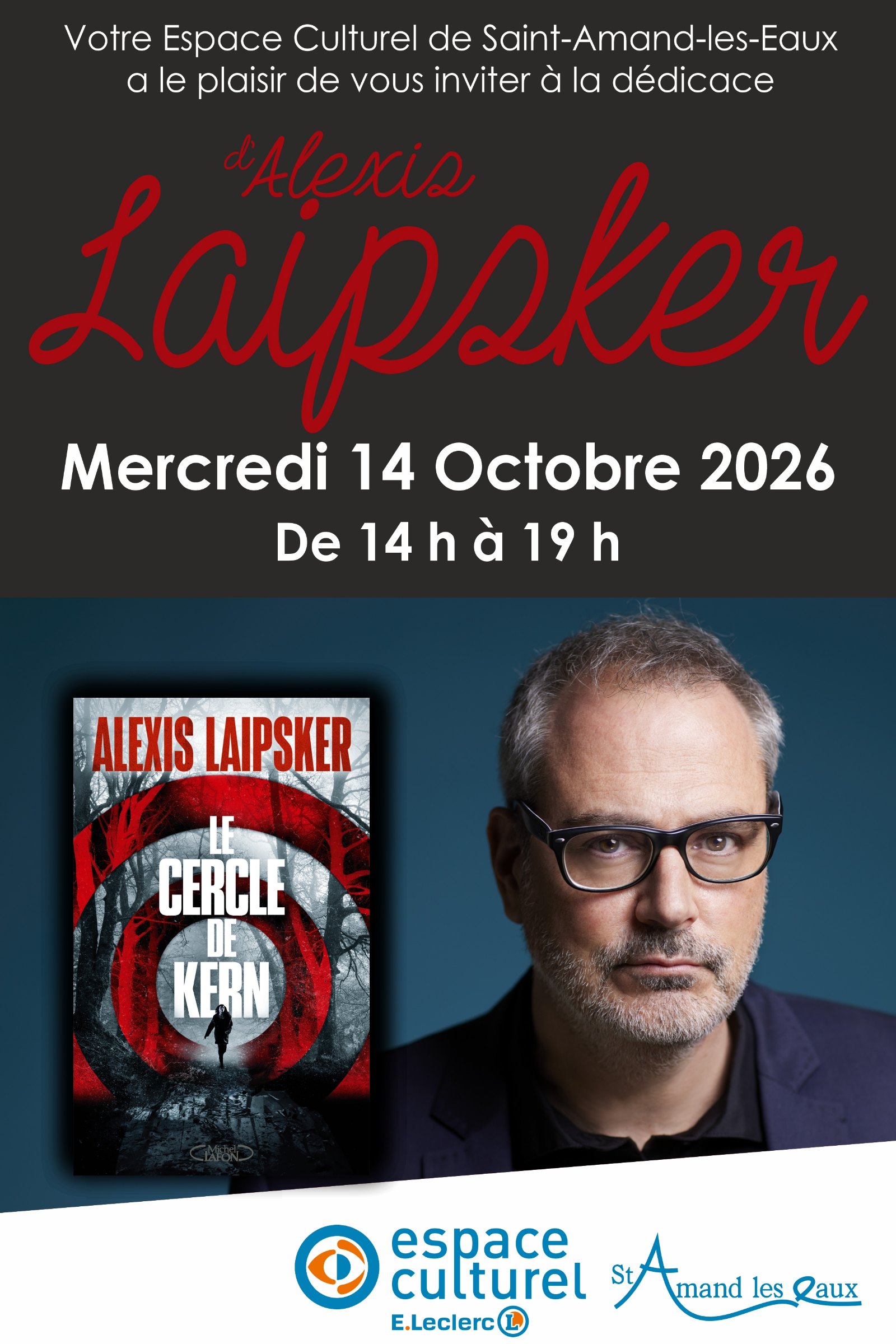 Affiche : rencontre avec Alexis Laipsker